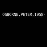 Peter Osborne (writer and academic)