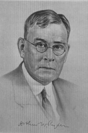 Arthur W. Ryder