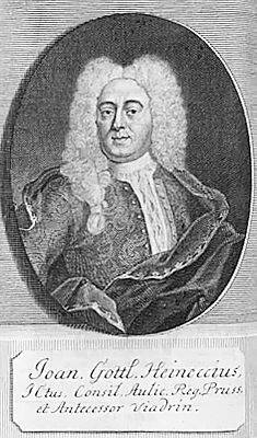 Johann Gottlieb Heineccius