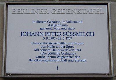 Johann Peter Süssmilch